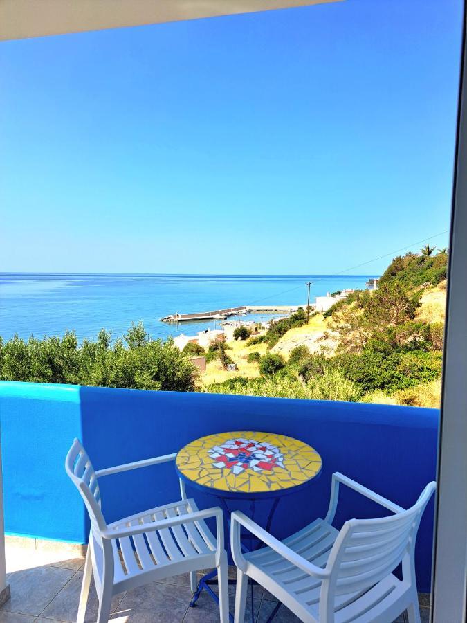 Panorama Melina Apartments Kastri  Exteriör bild
